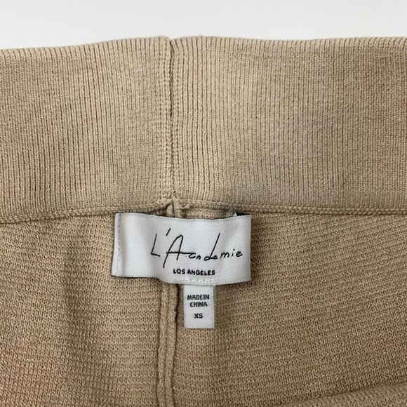 L' Academie Sand Sweater Knit Pull On Lounge Pant XS - Picture 3 of 7